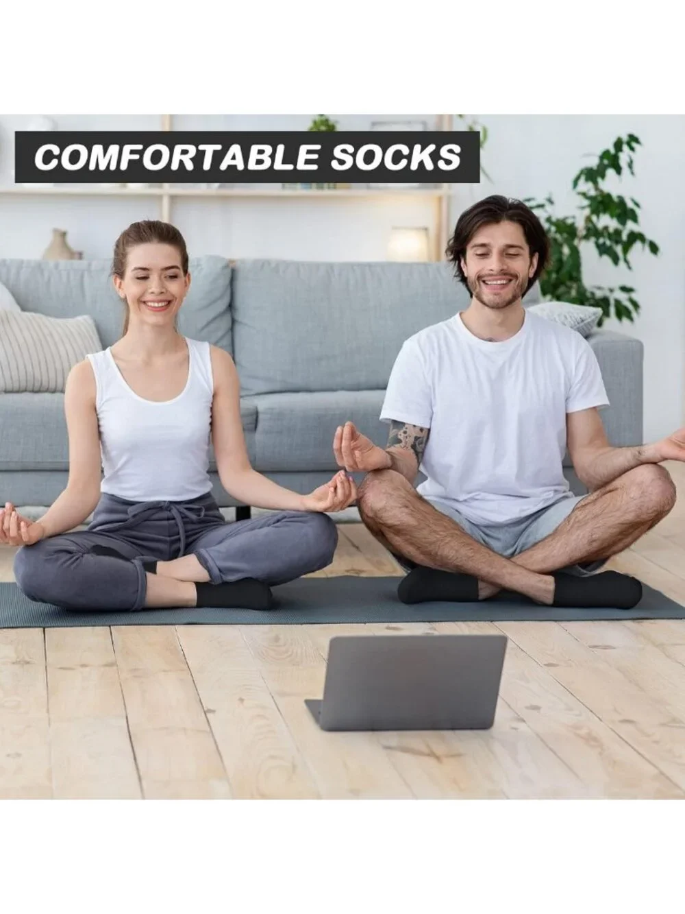 100 Pairs Low Cut Ankle Socks for Women & Men - Comfortable, Breathable